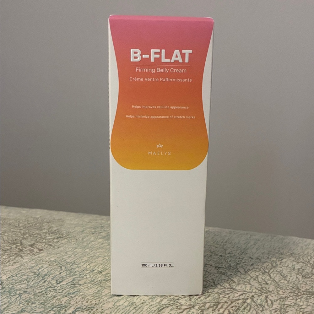MAËLYS B-FLAT Firming Belly Cream - Pink and Orange